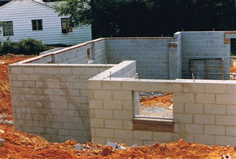 cement block foundation repair